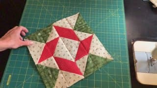 Quilting with Beth: Christmas Quilt Along - Whirlpool Block