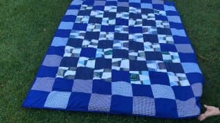 Quilting with Beth: Simple Unconventional Heavy Quilt
